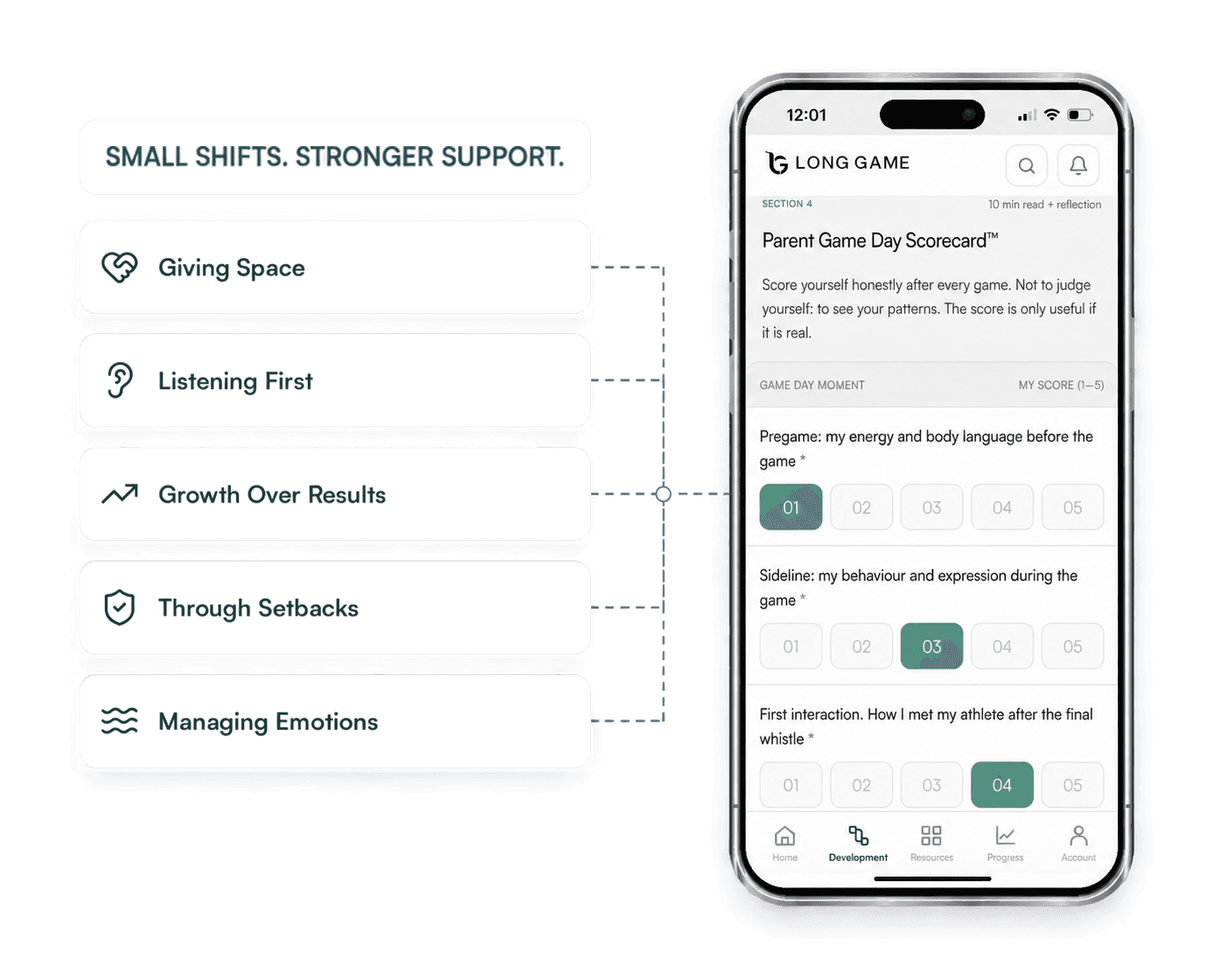 Long Game principles for stronger support in youth sports