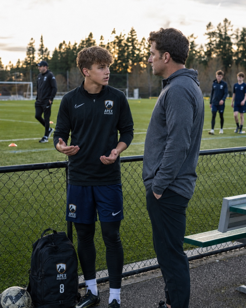 The coach situation is hard: sports family moment